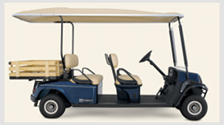 Cushman Shuttle 4 off-highway passenger cart