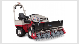 Ventrac Aera-vator with 4500 tractor - click for more info.