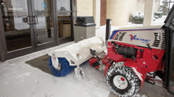 Get the Ventrac reversible power broom - 0% financing