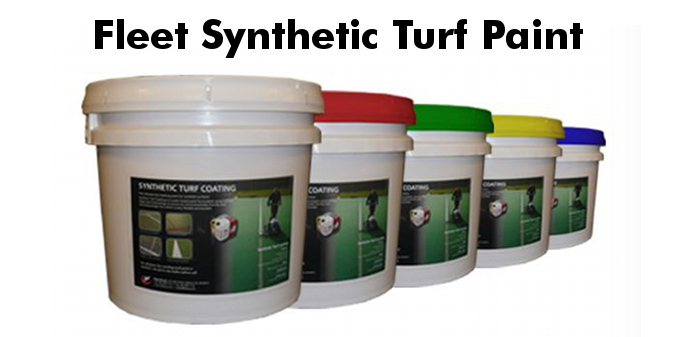 Fleet synthetic turf paint