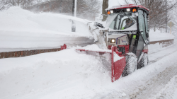 Ventrac 4500 with snow blower