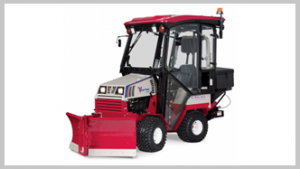 Ventrac 4500 tractor with Optional Cab. Click image for specs.