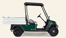 72 Volt Cushman Hauler Pro with aluminum cargo bed. Click image for specs.
