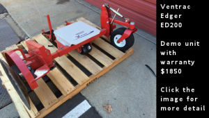 Used Ventrac Edger - Demo Unit - ED200. Click the image for more details.