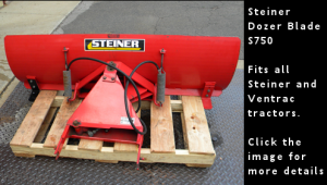 Used Steiner Dozer Blade BD260 - click this image for more details