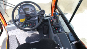 Holder C70 cabin and operator controls. Click image for more details