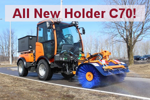 Holder C70 tractor