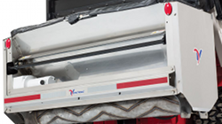 Ventrac sidewalk drop spreader